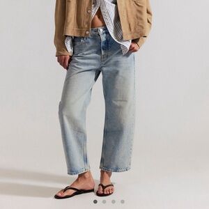 Free People Deep Trance Dropped Boyfriend Jeans